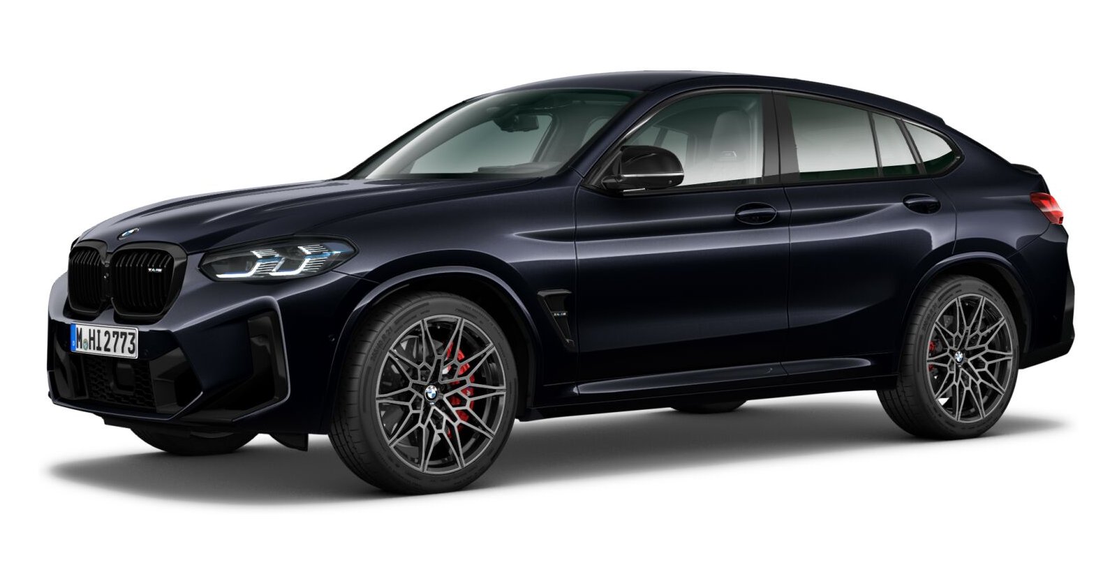 BMW BMW M in Schwarz von vorne BMW BMW M in Schwarz von vorne