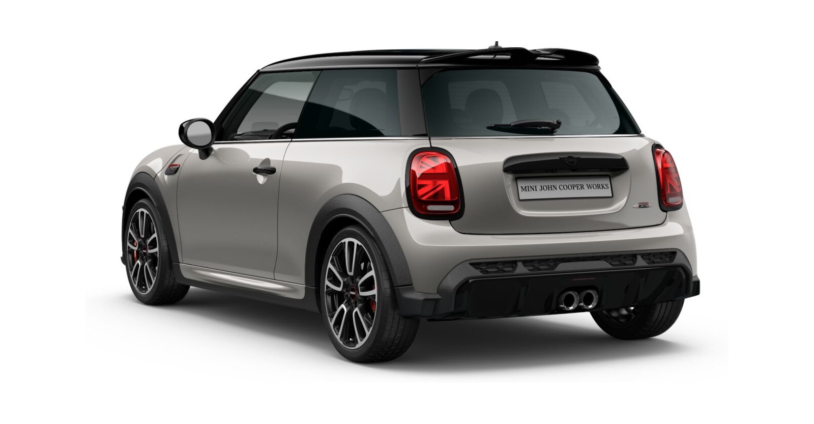 MINI MINI 3-Türer in Silber von hinten MINI MINI 3-Türer in Silber von hinten