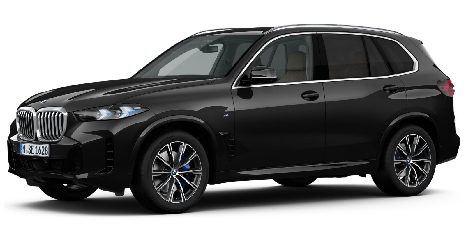 BMW BMW X in Schwarz von vorne