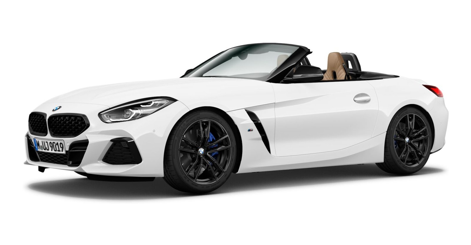 BMW Z4 sDrive20i in Weiß von vorne BMW Z4 sDrive20i in Weiß von vorne