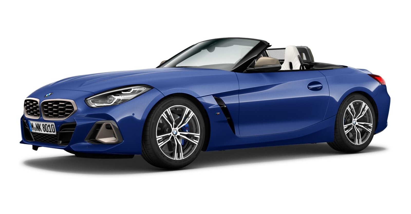 BMW BMW Z in Blau von vorne BMW BMW Z in Blau von vorne