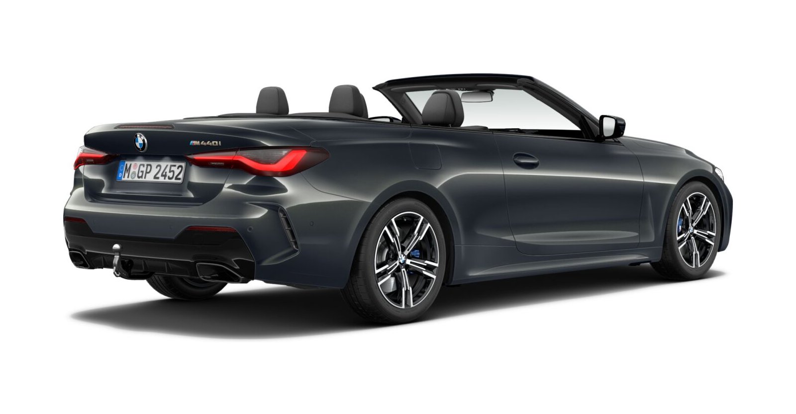 BMW BMW 4er in Grau von hinten BMW BMW 4er in Grau von hinten