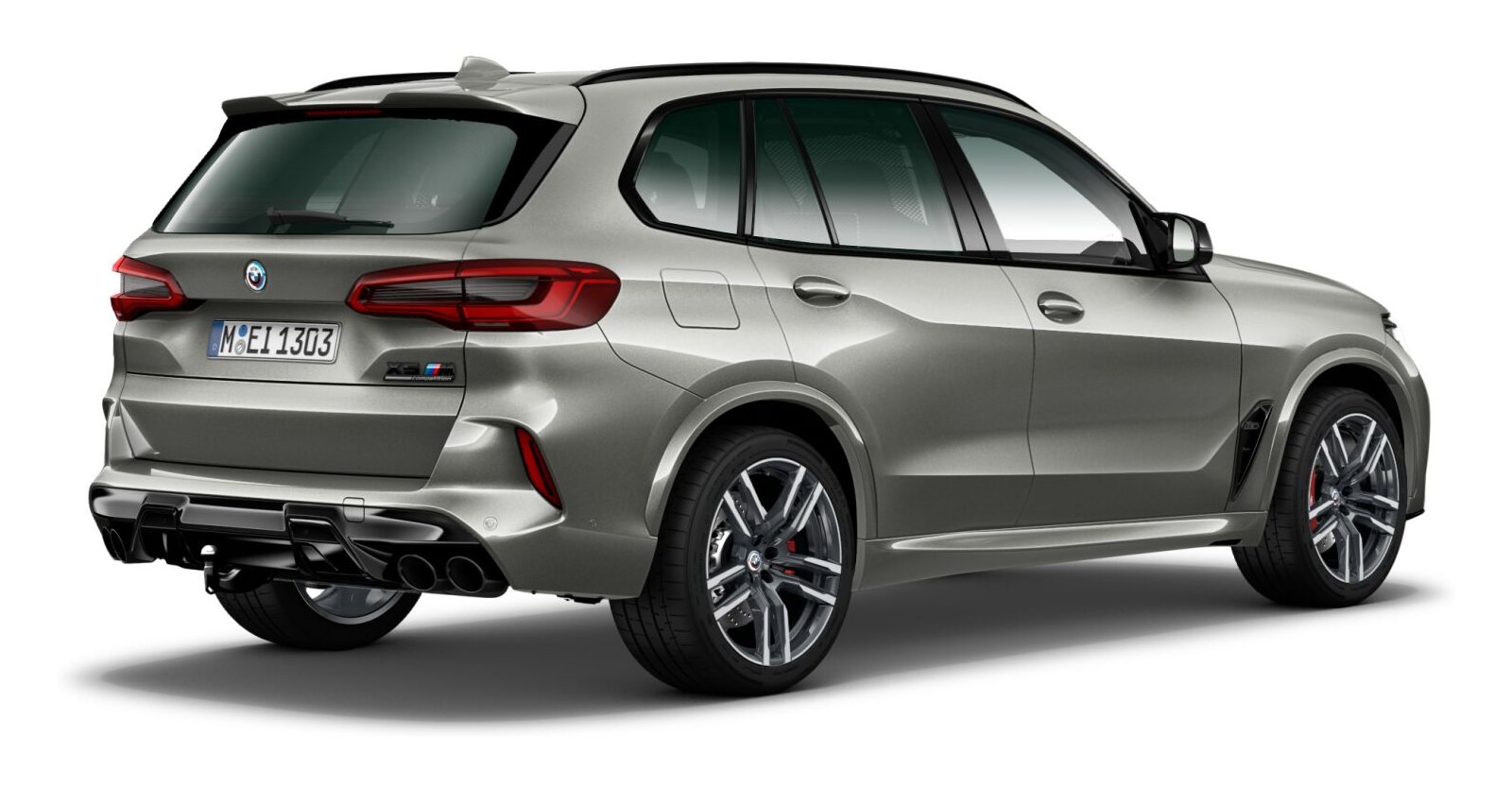 BMW BMW M in Grau von hinten