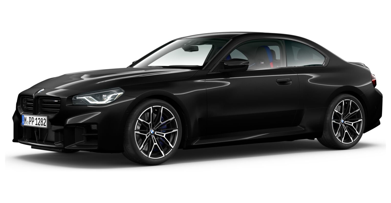 BMW BMW M in Schwarz von vorne BMW BMW M in Schwarz von vorne
