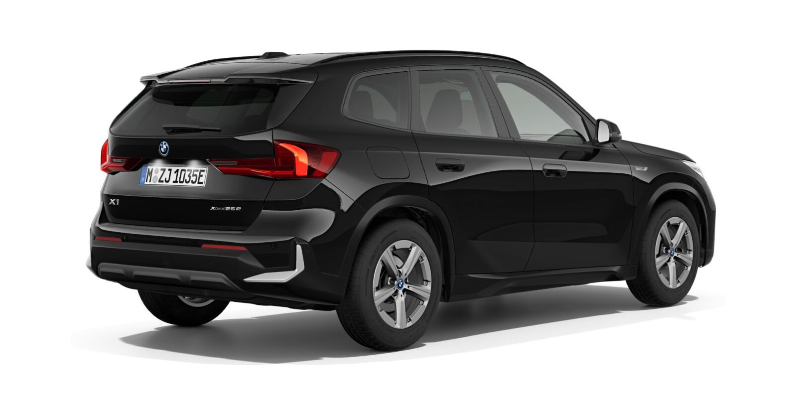 BMW BMW X in Schwarz von hinten BMW BMW X in Schwarz von hinten
