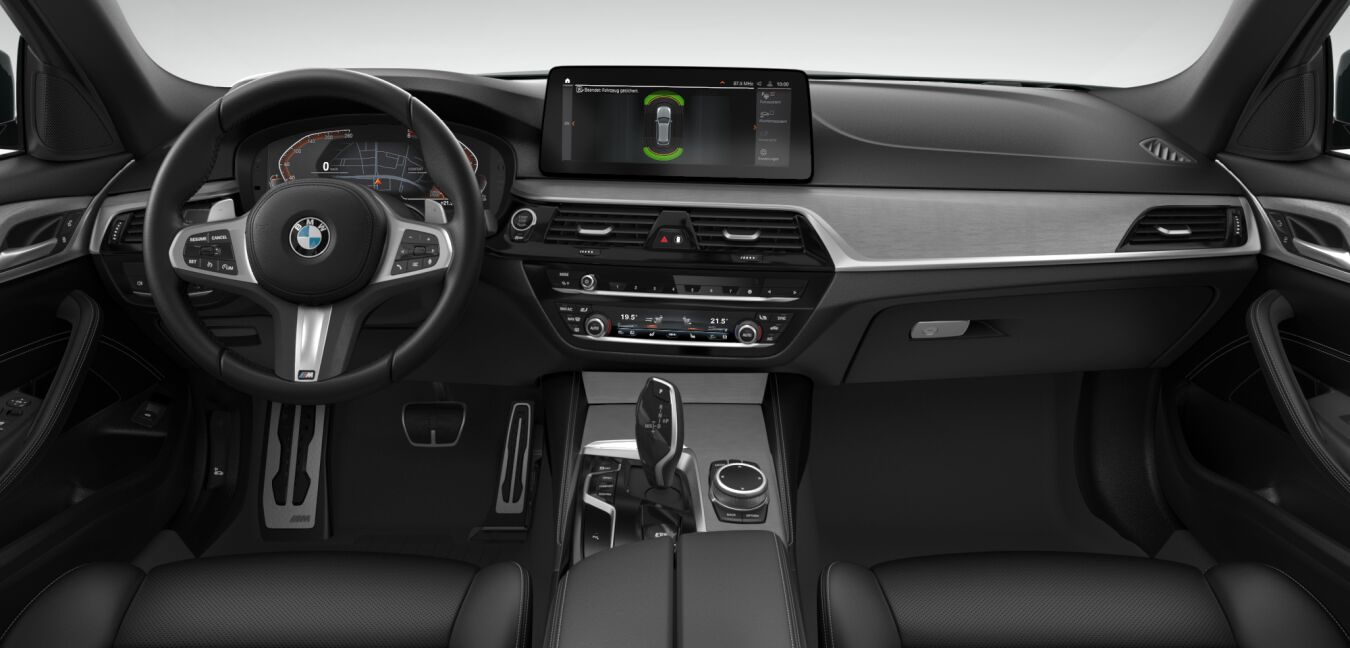 BMW BMW 5er im Innenraum von vorne BMW BMW 5er im Innenraum von vorne
