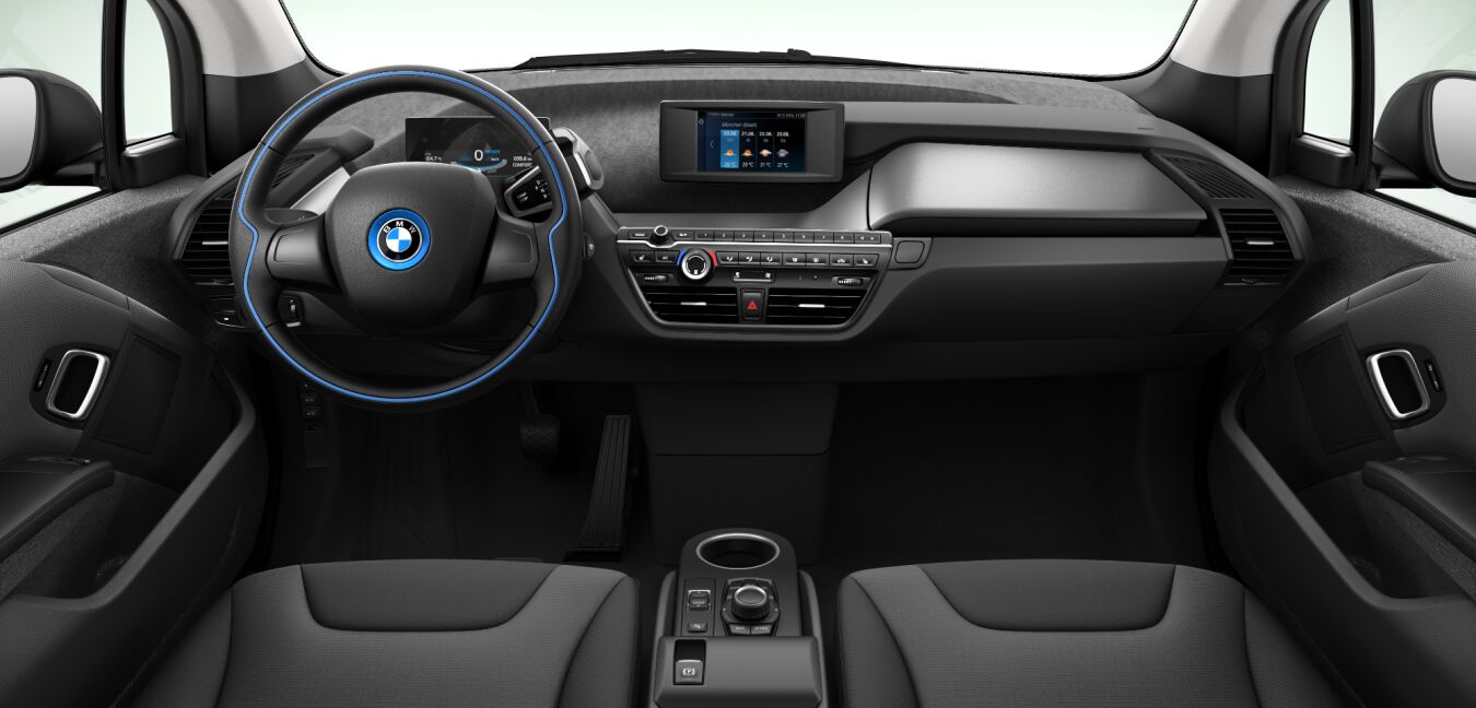 BMW BMW I im Innenraum von vorne BMW BMW I im Innenraum von vorne