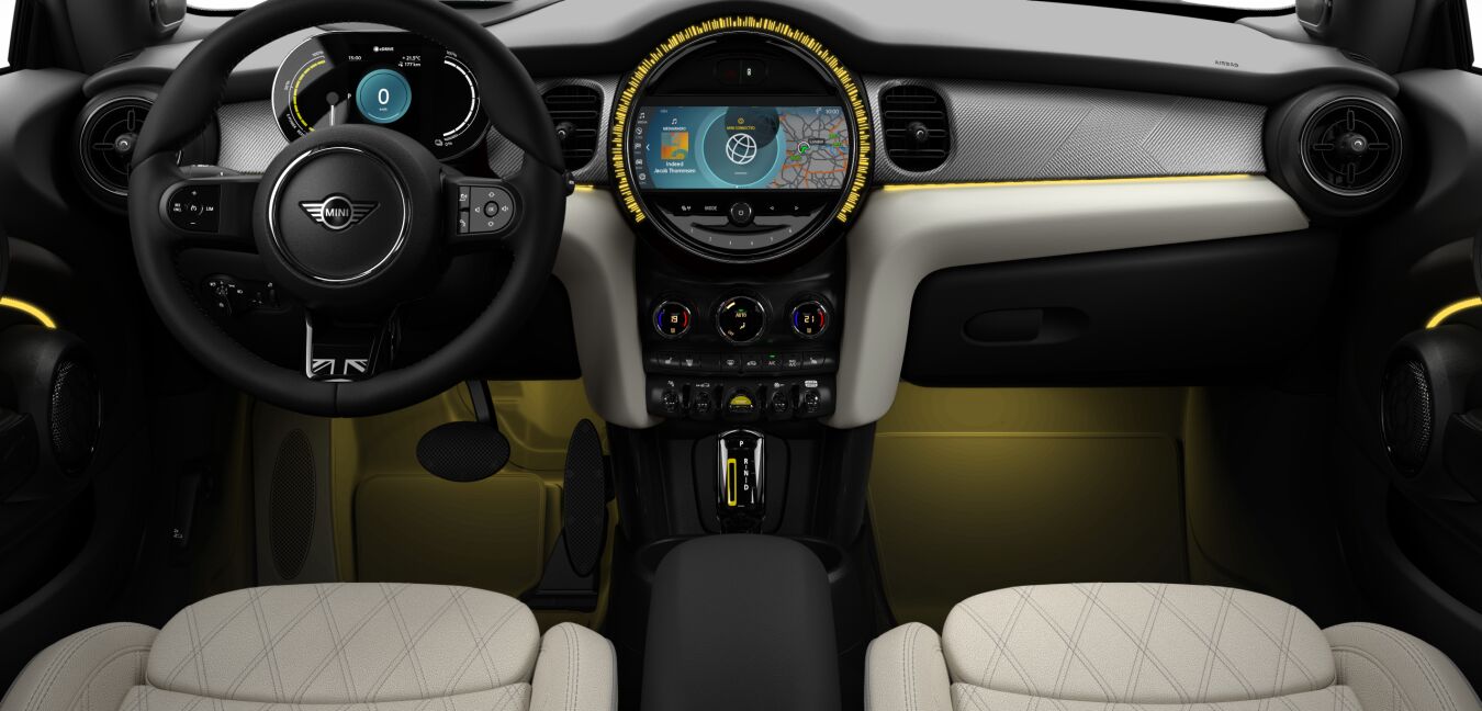 MINI MINI 3-Türer im Innenraum von vorne MINI MINI 3-Türer im Innenraum von vorne