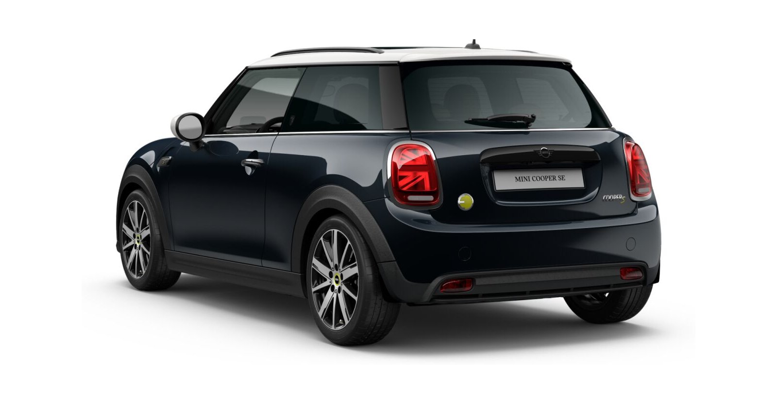MINI MINI 3-Türer in Schwarz von hinten MINI MINI 3-Türer in Schwarz von hinten