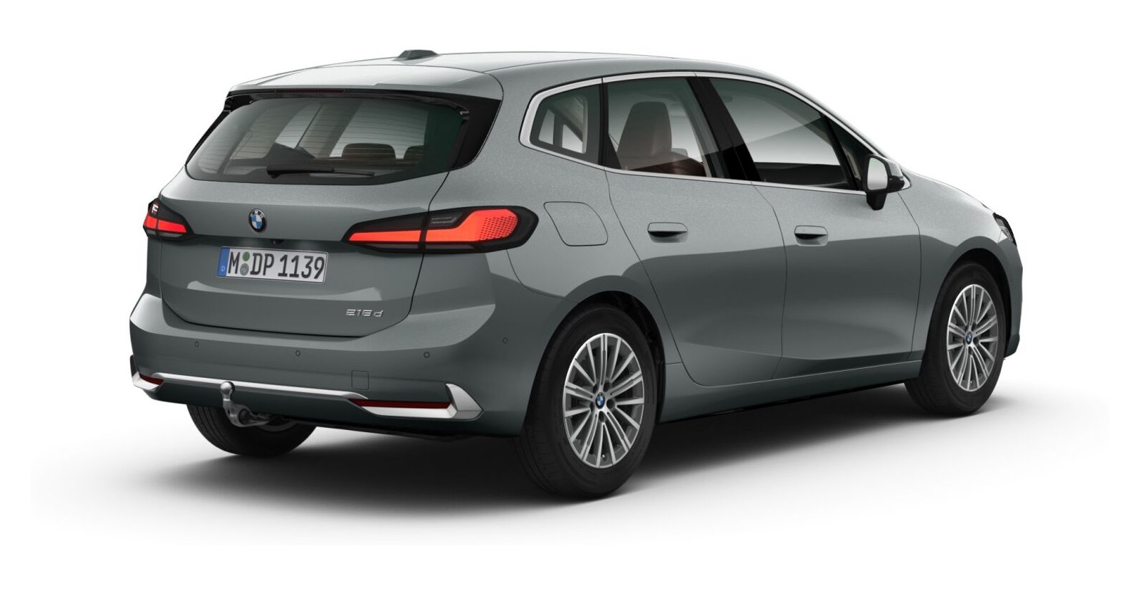 BMW BMW 2er in Grau von hinten BMW BMW 2er in Grau von hinten