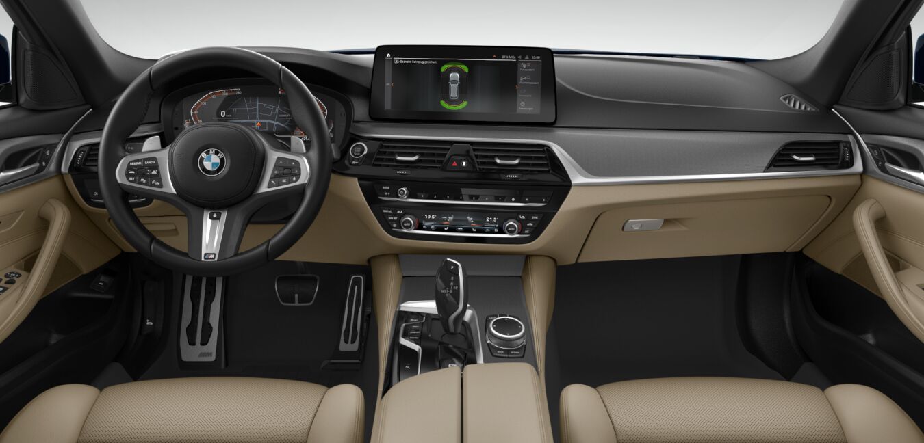 BMW BMW 5er im Innenraum von vorne BMW BMW 5er im Innenraum von vorne