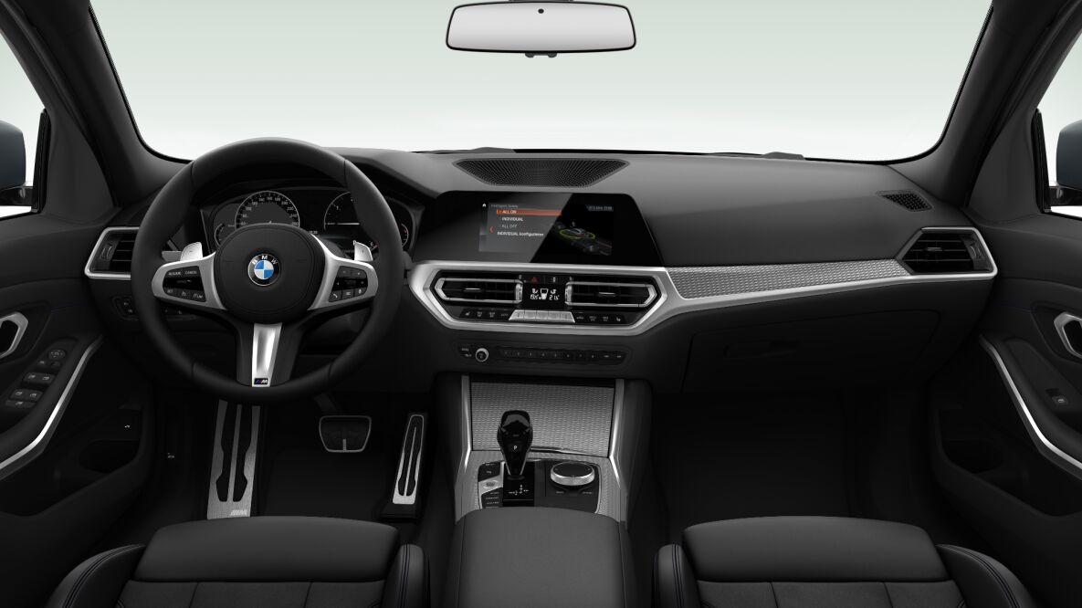 BMW BMW 3er im Innenraum von vorne BMW BMW 3er im Innenraum von vorne