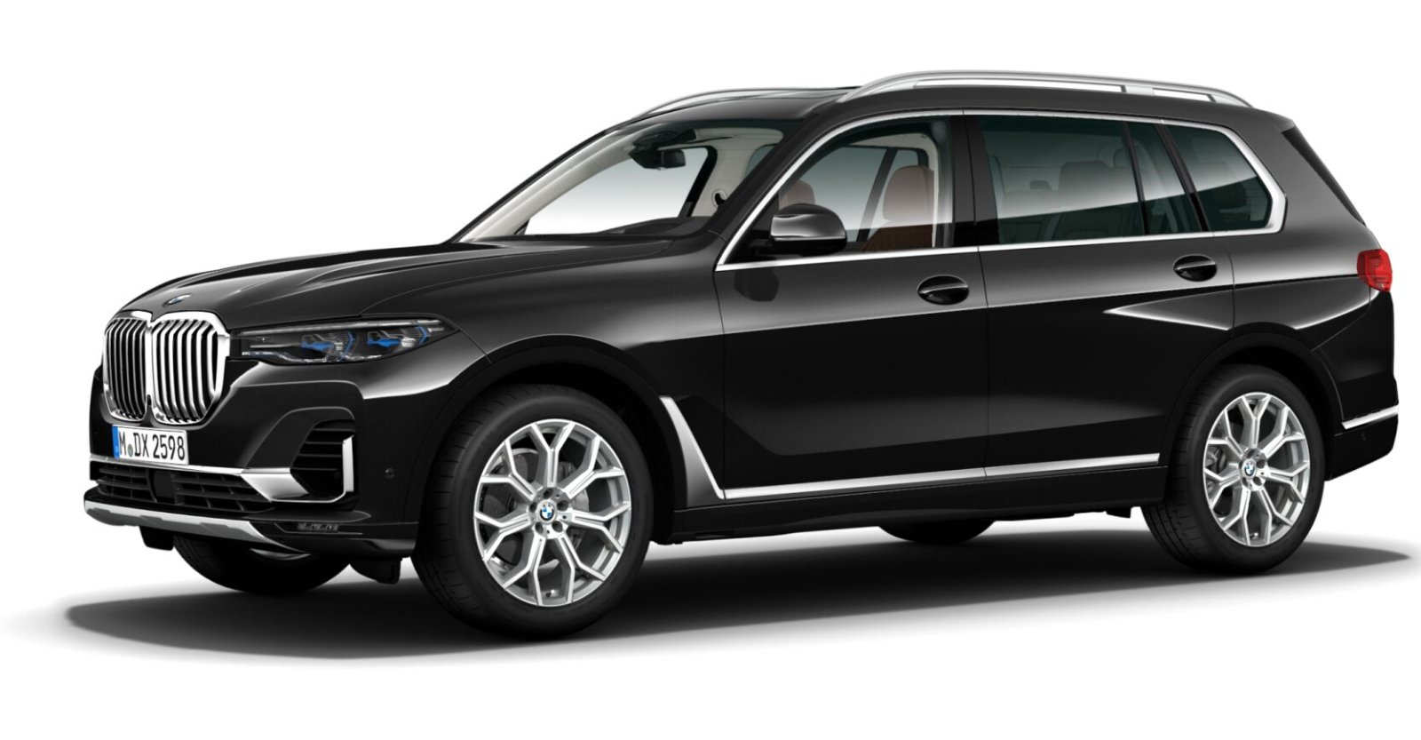 BMW BMW X in Schwarz von vorne BMW BMW X in Schwarz von vorne