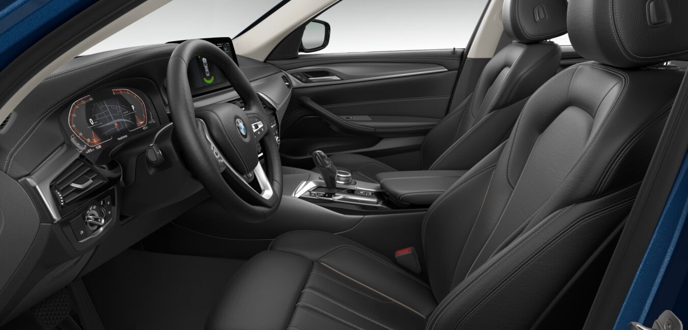 BMW BMW 5er im Innenraum seitlich BMW BMW 5er im Innenraum seitlich