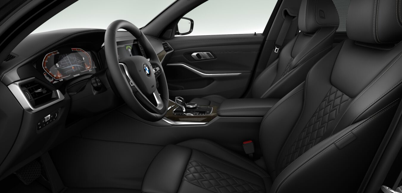 BMW BMW 3er im Innenraum seitlich BMW BMW 3er im Innenraum seitlich