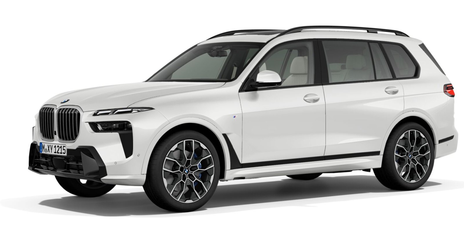BMW BMW X in Weiß von vorne BMW BMW X in Weiß von vorne