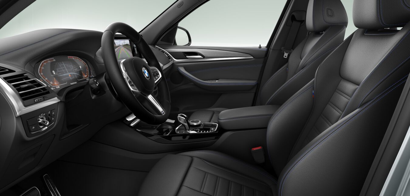 BMW BMW X im Innenraum seitlich