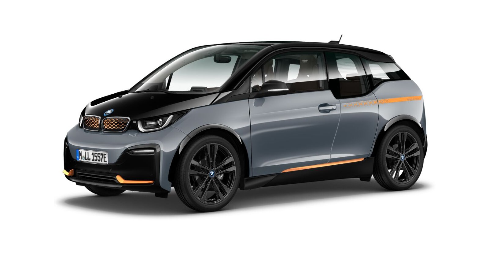 BMW BMW I in Grau von vorne