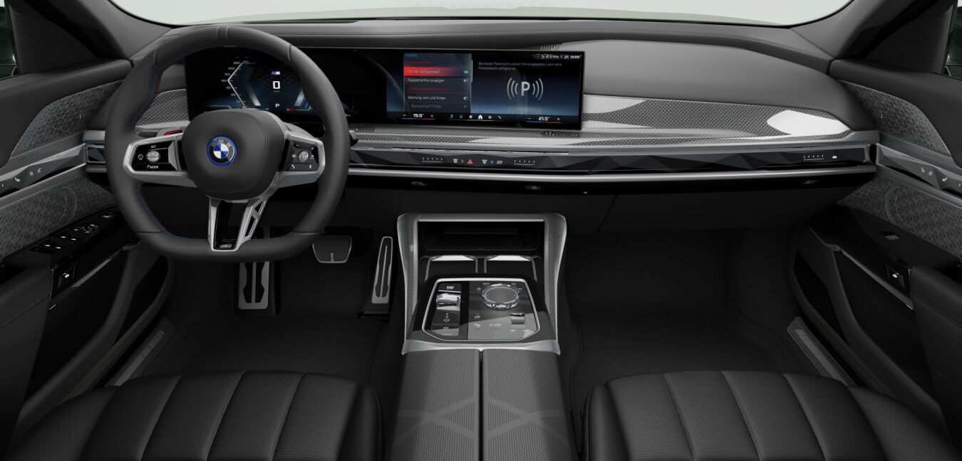 BMW BMW I im Innenraum von vorne