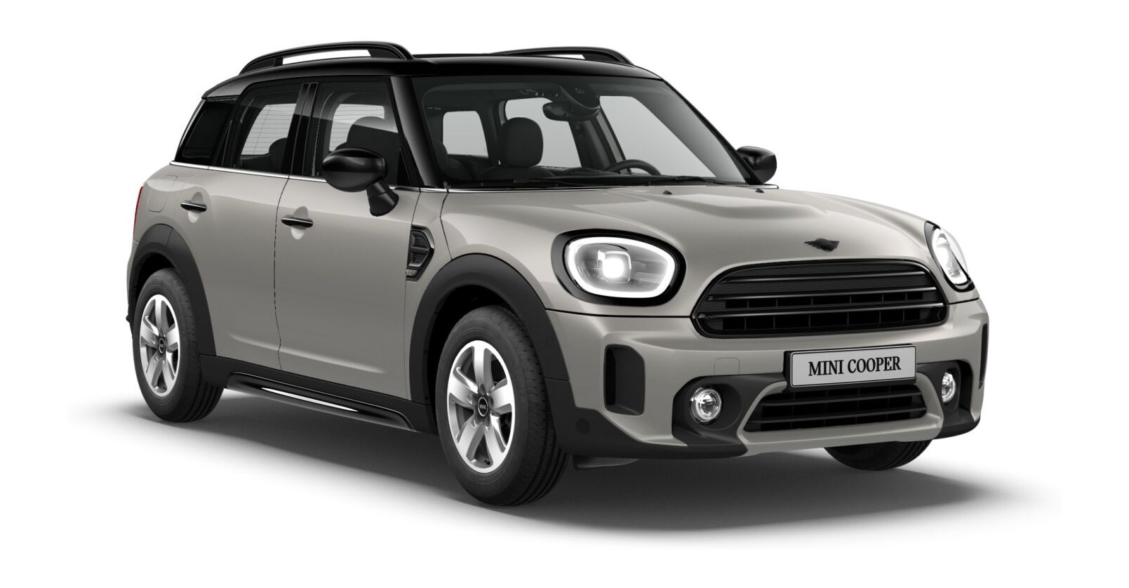 MINI Cooper Countryman in Silber von vorne