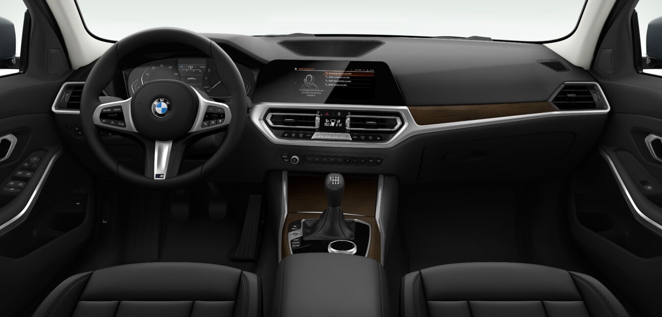 BMW BMW 3er im Innenraum von vorne BMW BMW 3er im Innenraum von vorne