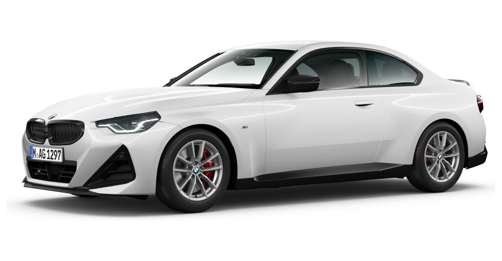 BMW BMW 2er in Weiß von vorne