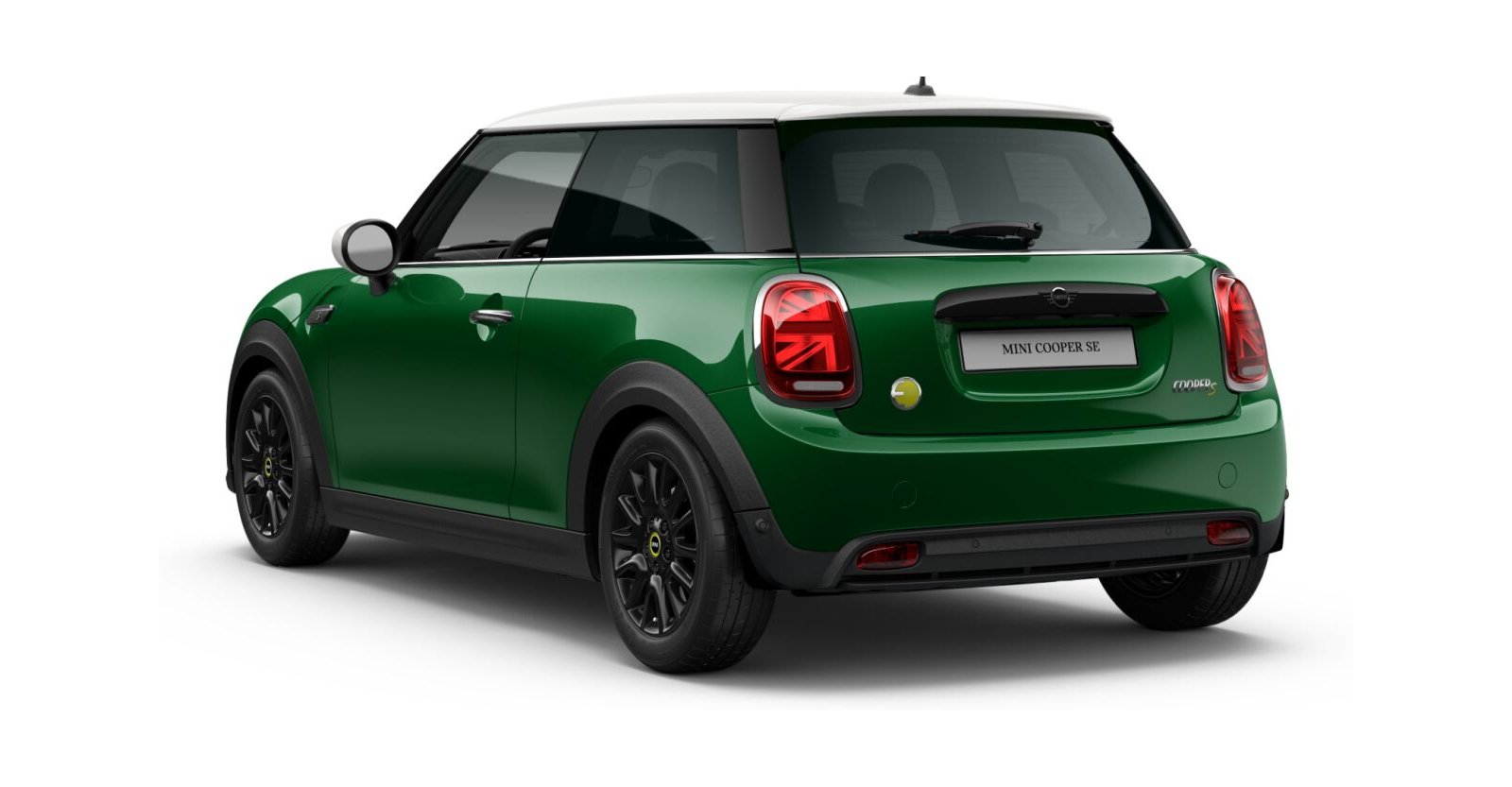 MINI MINI 3-Türer in Grün von hinten