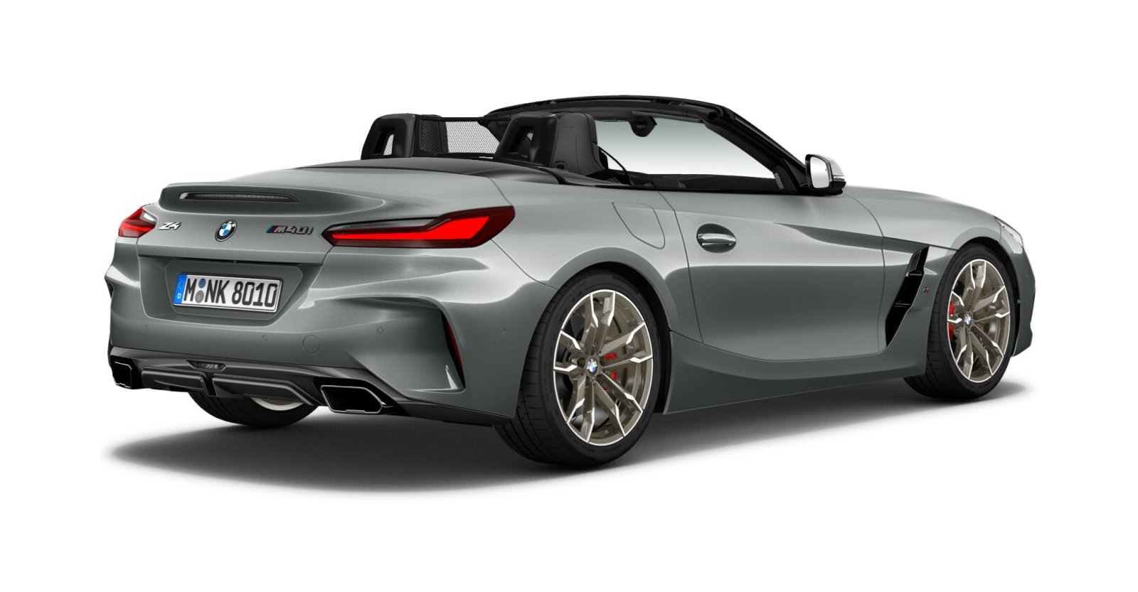 BMW BMW Z in Grau von hinten BMW BMW Z in Grau von hinten