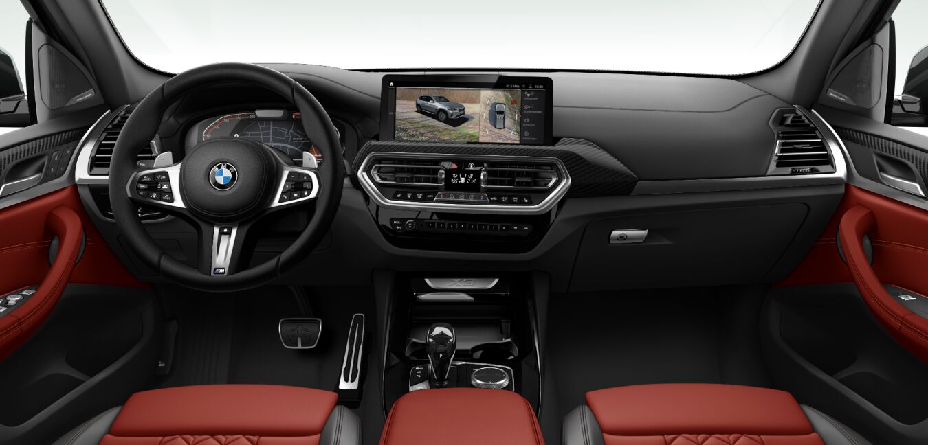 BMW BMW X im Innenraum von vorne