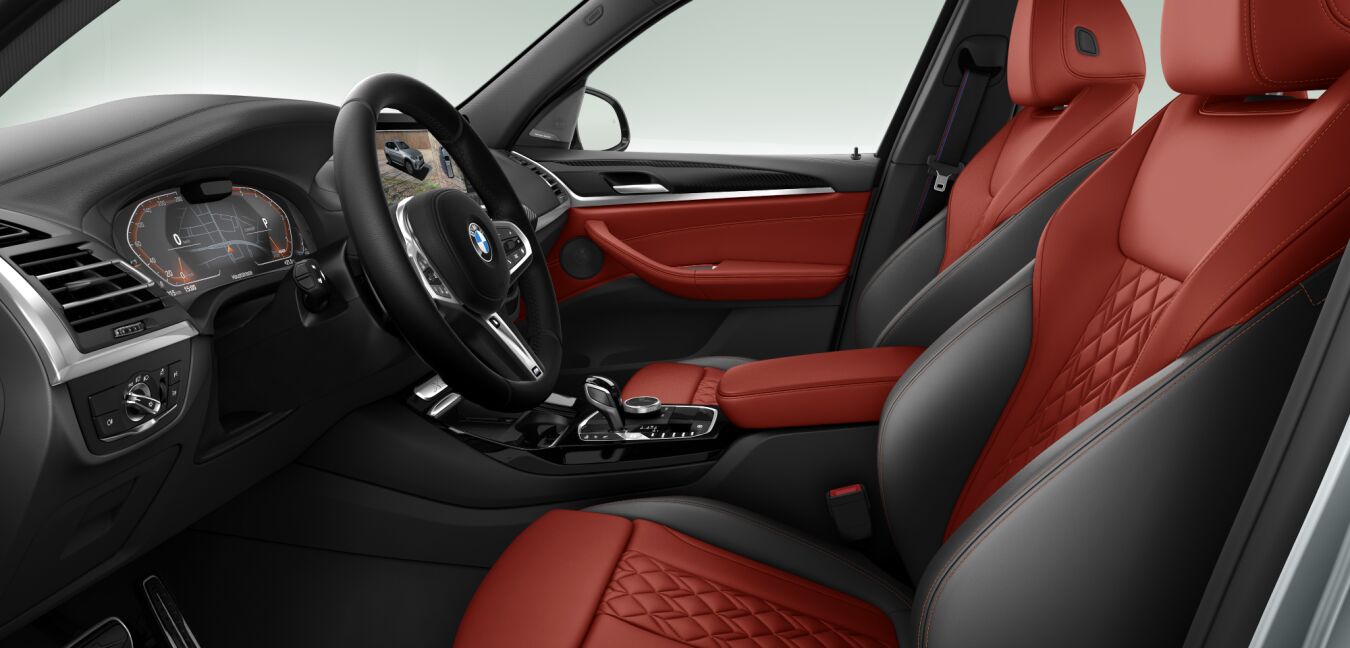 BMW BMW X im Innenraum seitlich