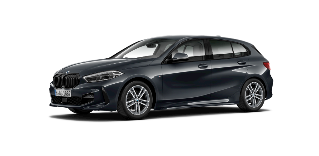 BMW BMW 1er in Grau von vorne