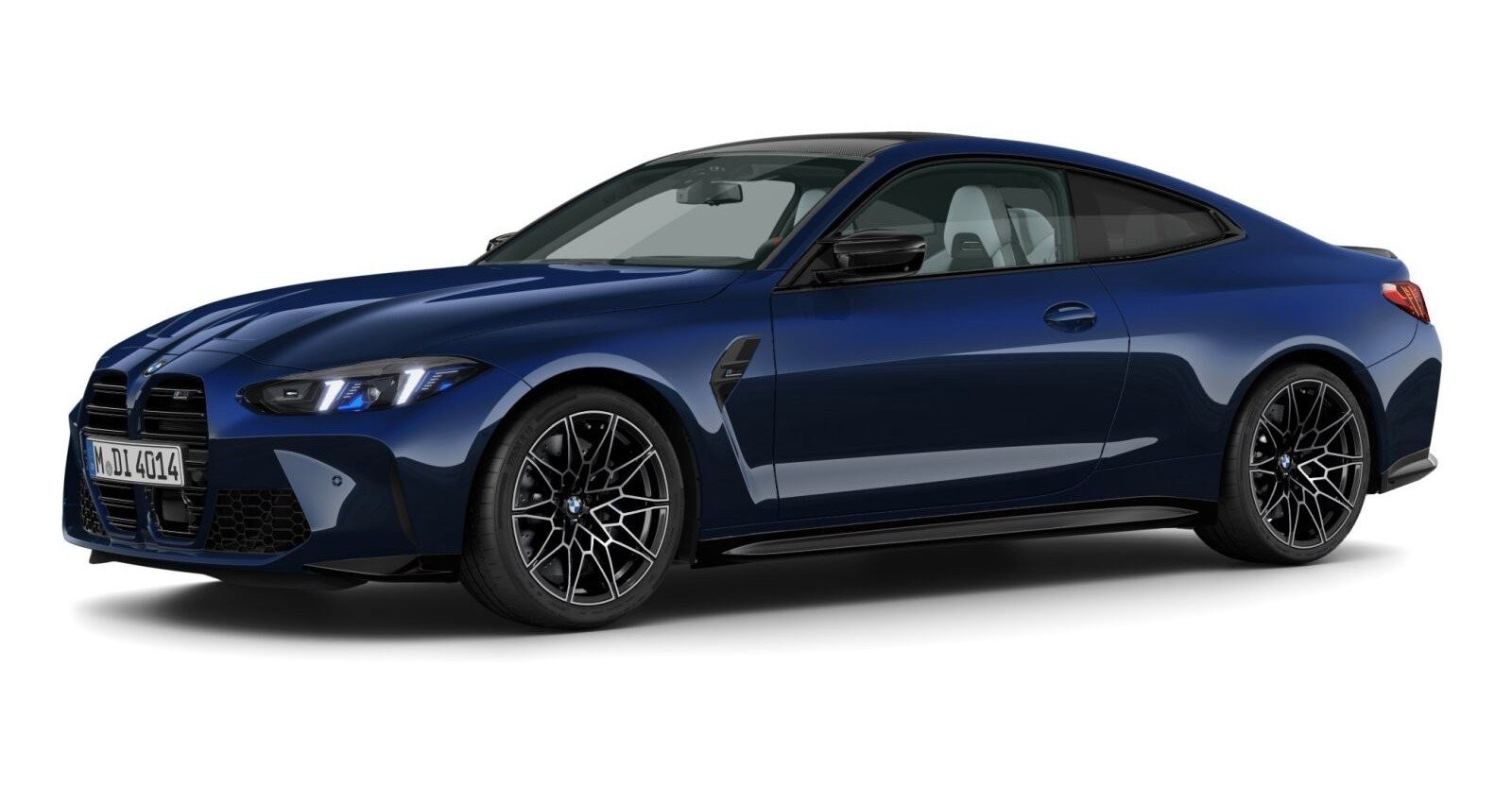 BMW BMW M in Blau von vorne BMW BMW M in Blau von vorne