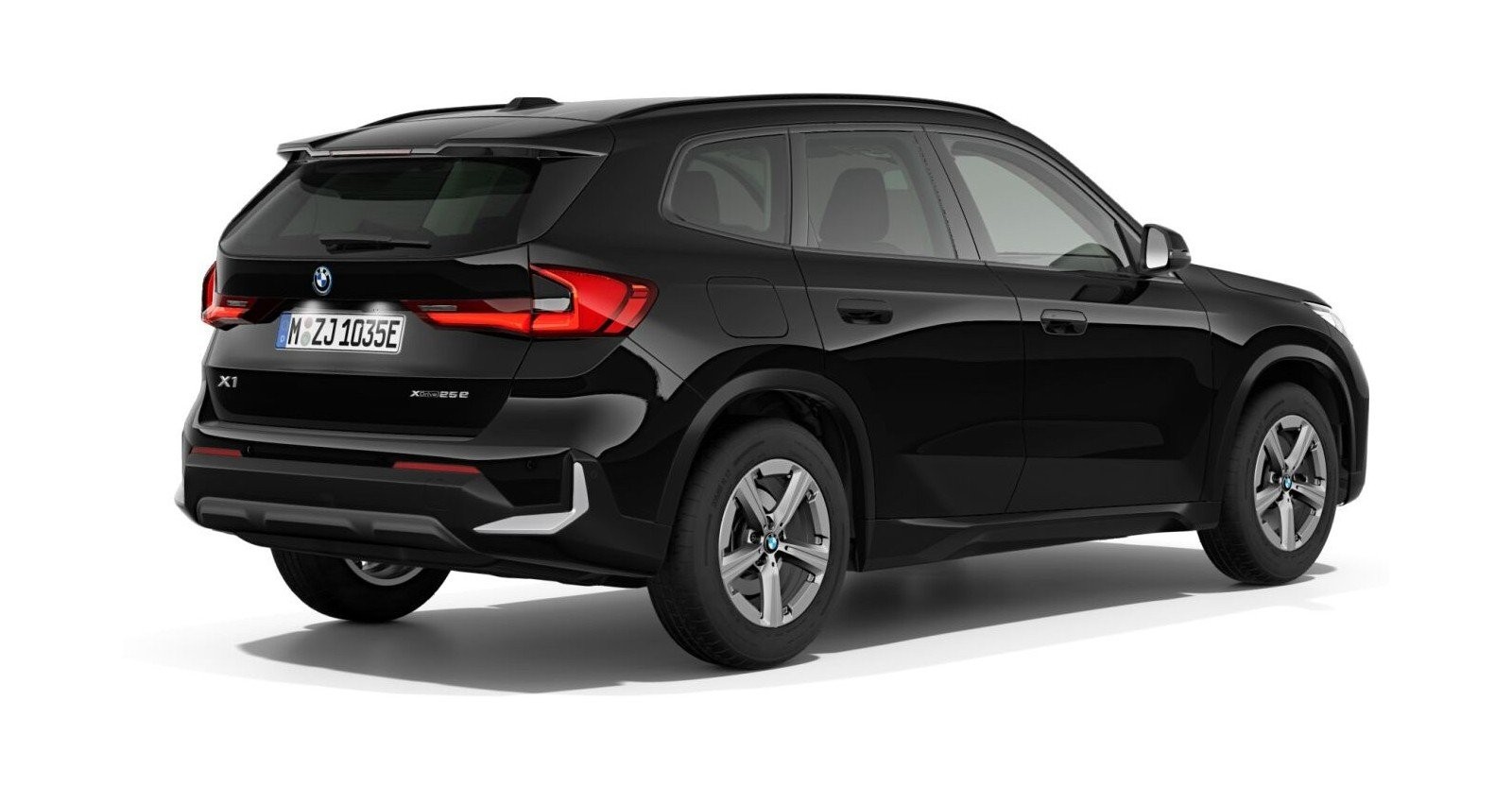 BMW BMW X in Schwarz von hinten BMW BMW X in Schwarz von hinten