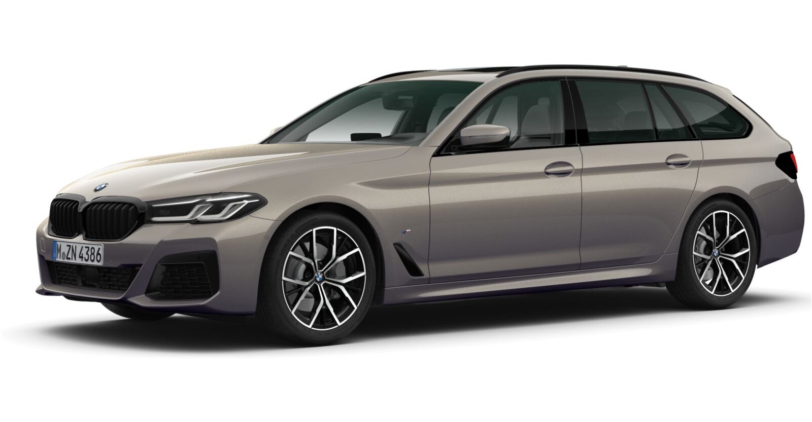BMW BMW 5er in Grau von vorne BMW BMW 5er in Grau von vorne