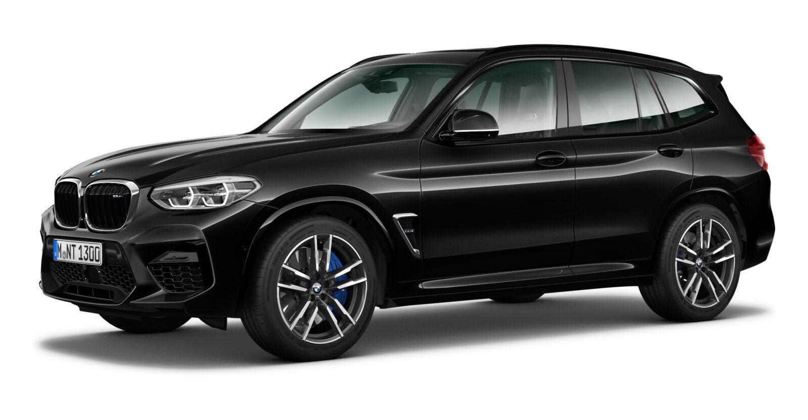 BMW BMW M in Schwarz von vorne BMW BMW M in Schwarz von vorne
