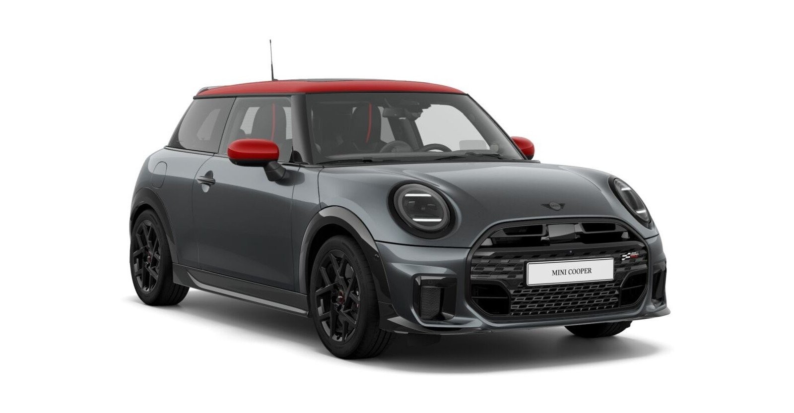 MINI MINI 3-Türer in Grau von vorne MINI MINI 3-Türer in Grau von vorne