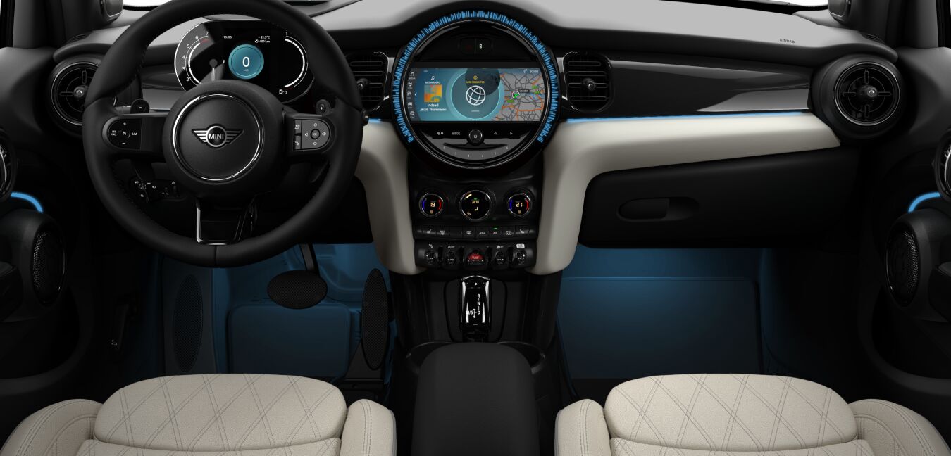 MINI MINI 5-Türer im Innenraum von vorne MINI MINI 5-Türer im Innenraum von vorne