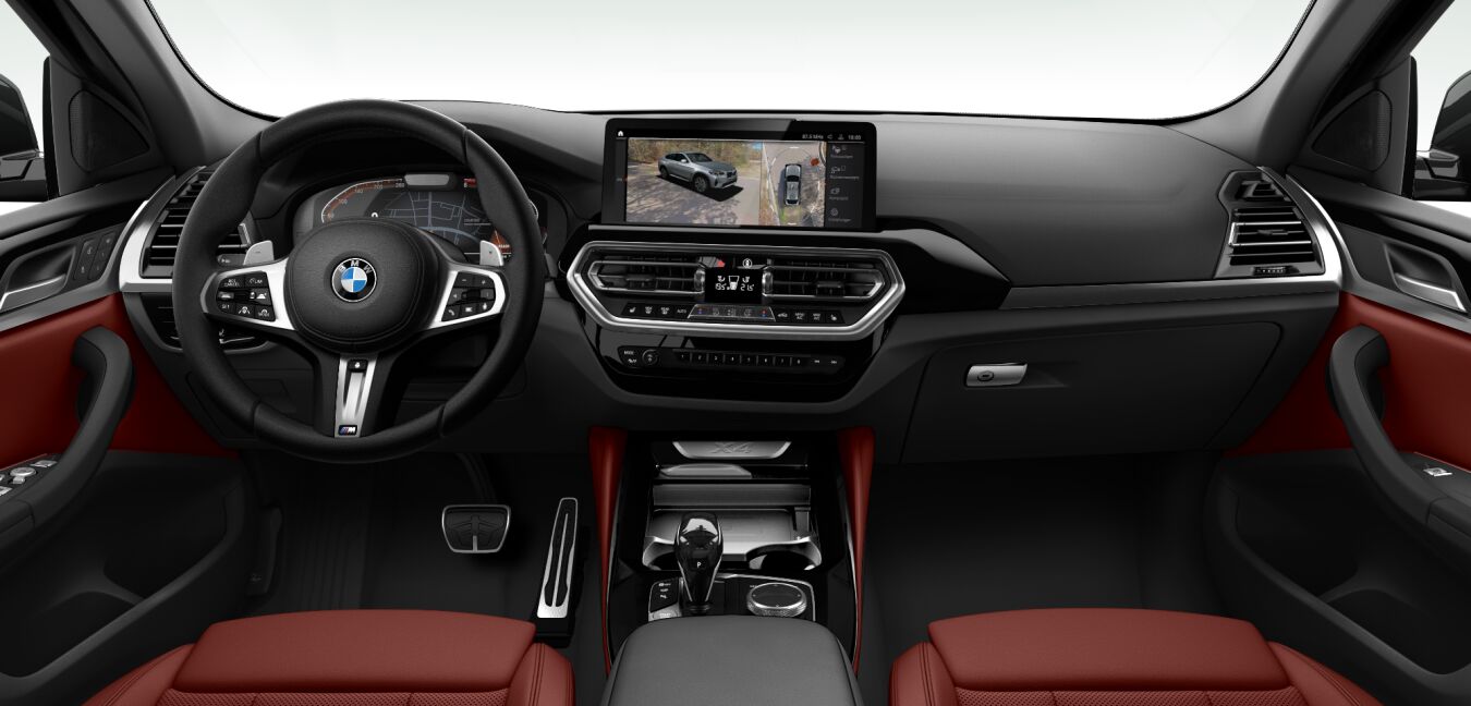 BMW BMW X im Innenraum von vorne