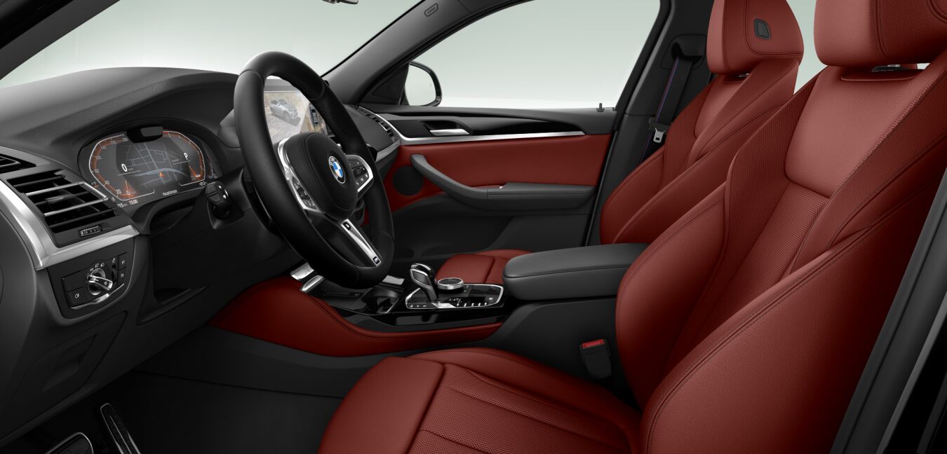 BMW BMW X im Innenraum seitlich