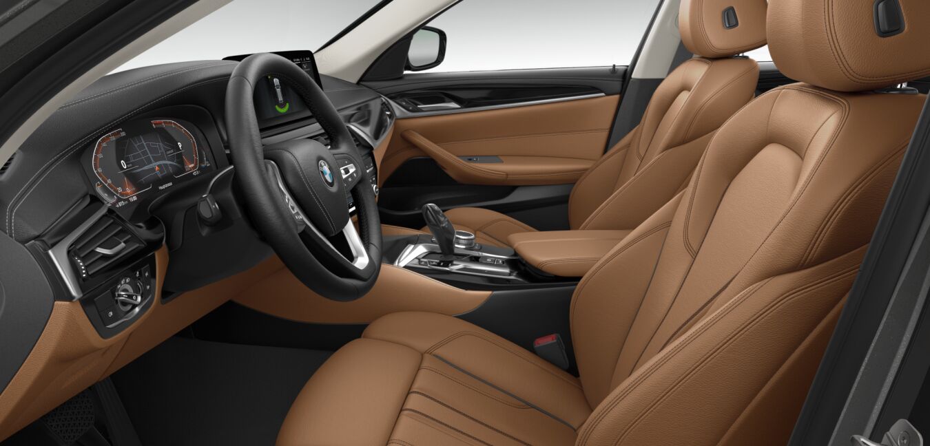 BMW BMW 5er im Innenraum seitlich