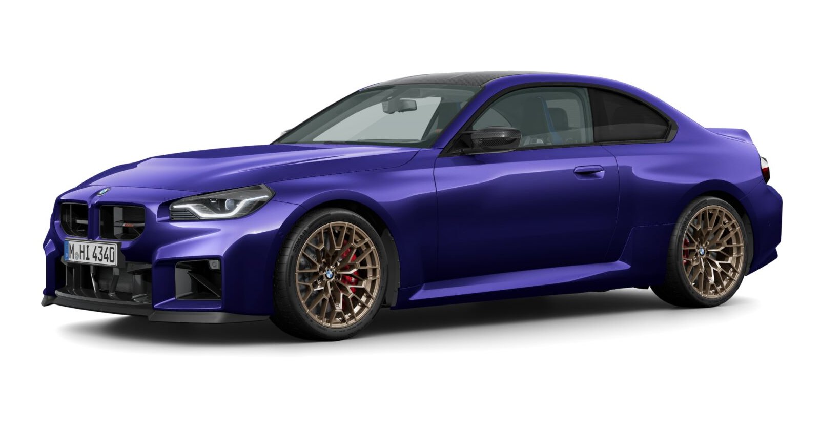 BMW BMW M in Blau von vorne BMW BMW M in Blau von vorne