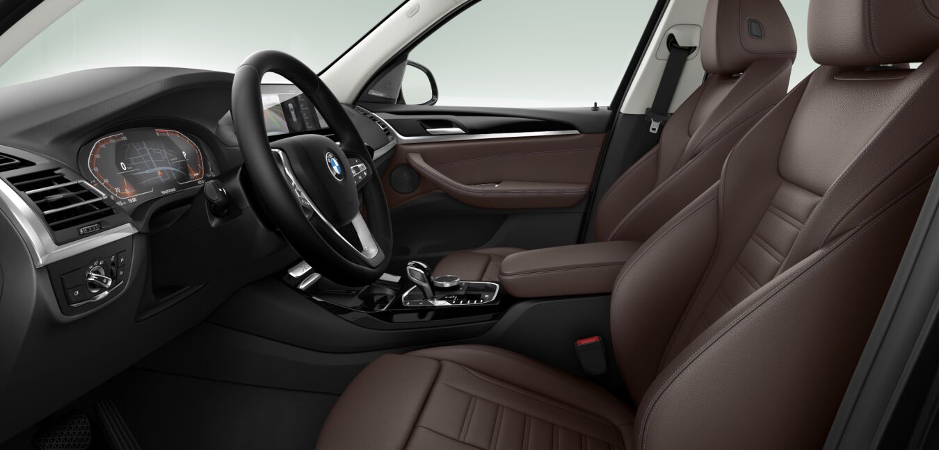 BMW BMW X im Innenraum seitlich