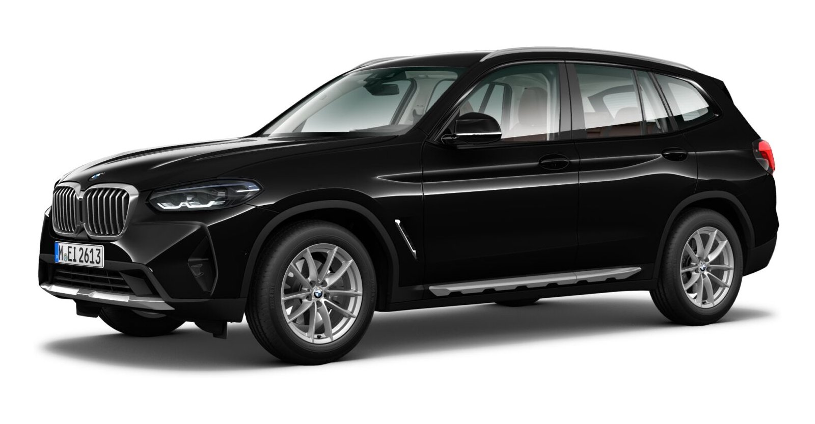 BMW BMW X in Schwarz von vorne
