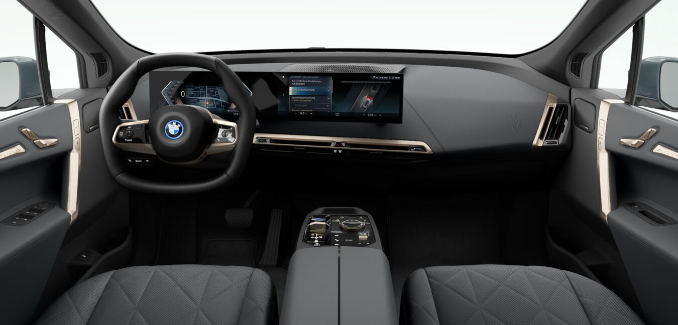 BMW BMW I im Innenraum von vorne