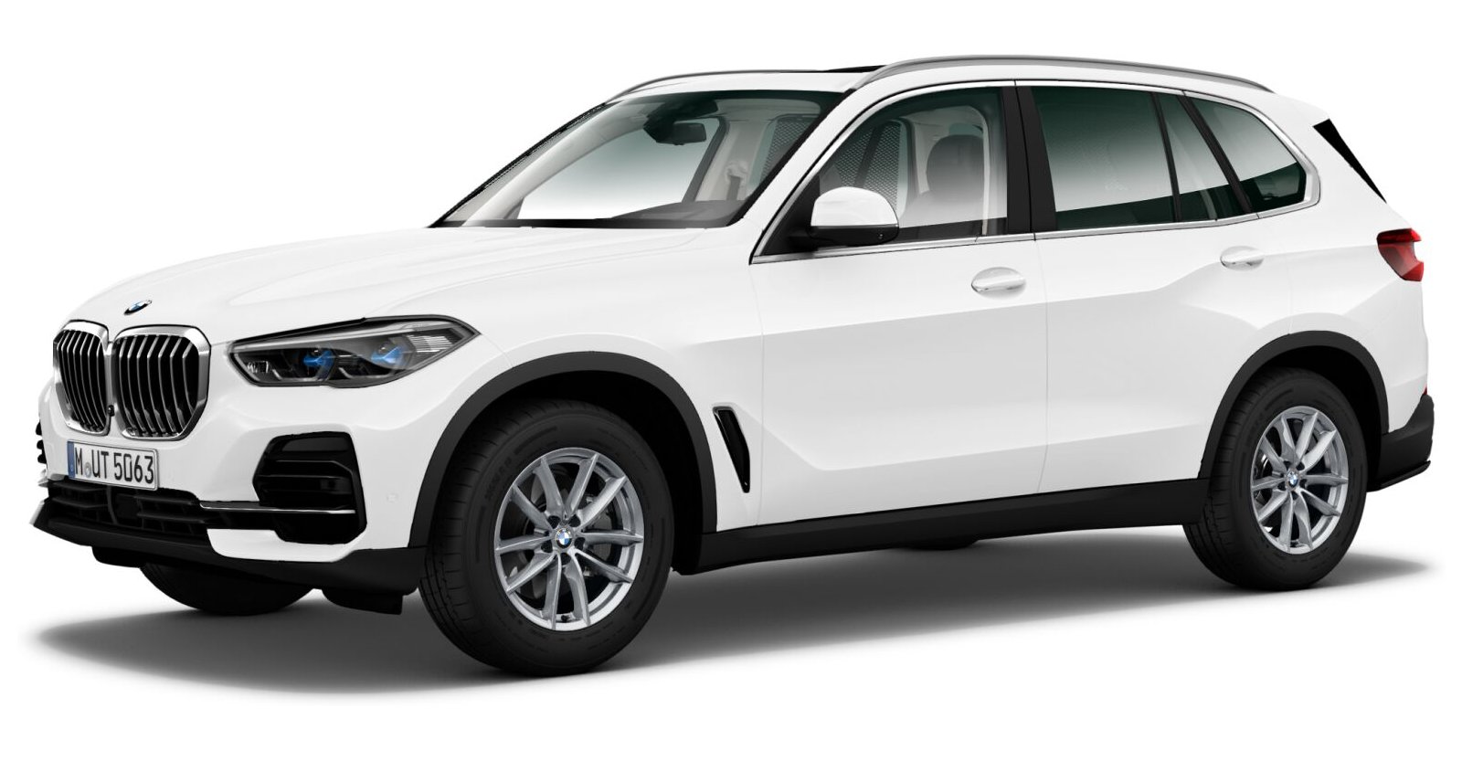 BMW BMW X in Weiß von vorne BMW BMW X in Weiß von vorne