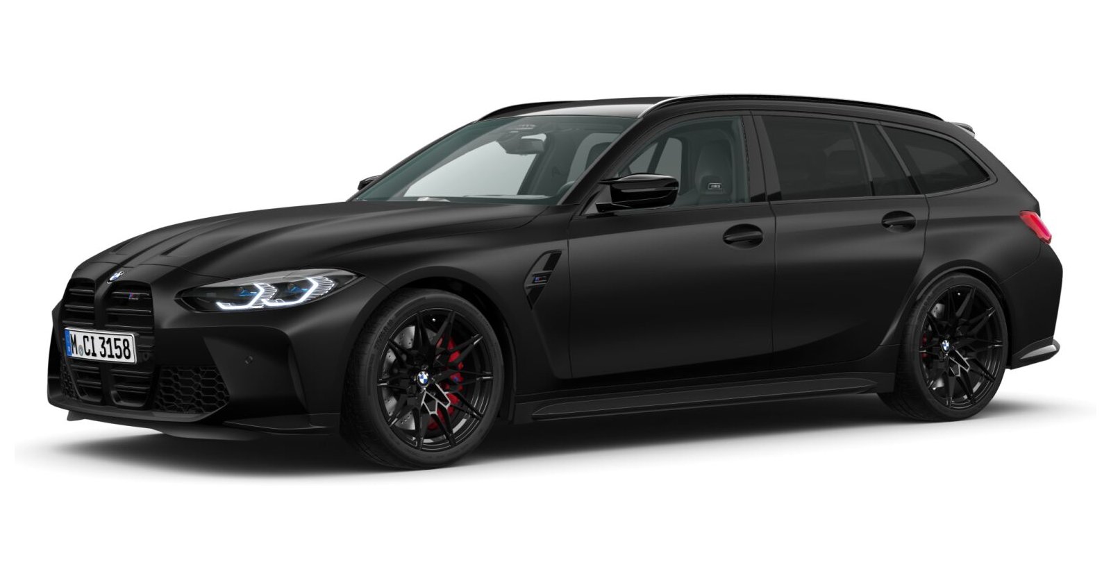 BMW BMW M in Schwarz von vorne BMW BMW M in Schwarz von vorne