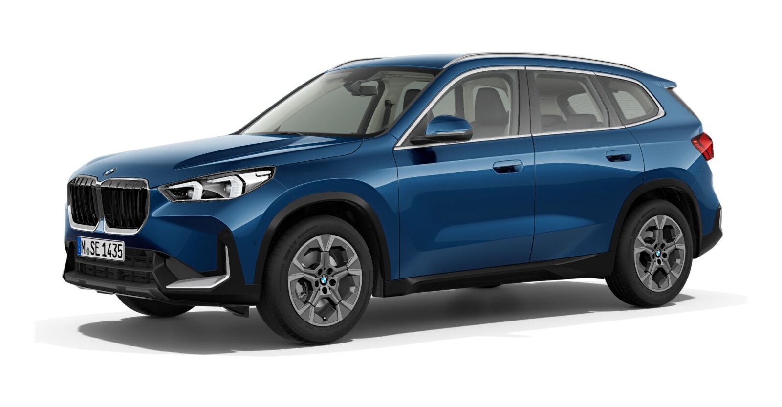 BMW BMW X in Blau von vorne BMW BMW X in Blau von vorne