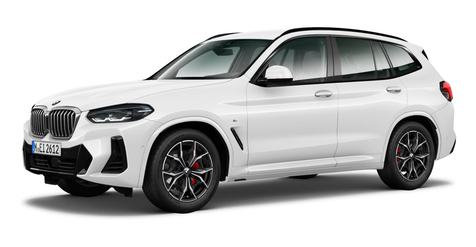BMW BMW X in Weiß von vorne BMW BMW X in Weiß von vorne