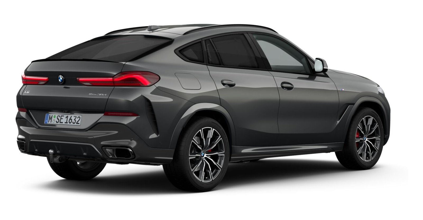 BMW BMW X in Grau von hinten BMW BMW X in Grau von hinten