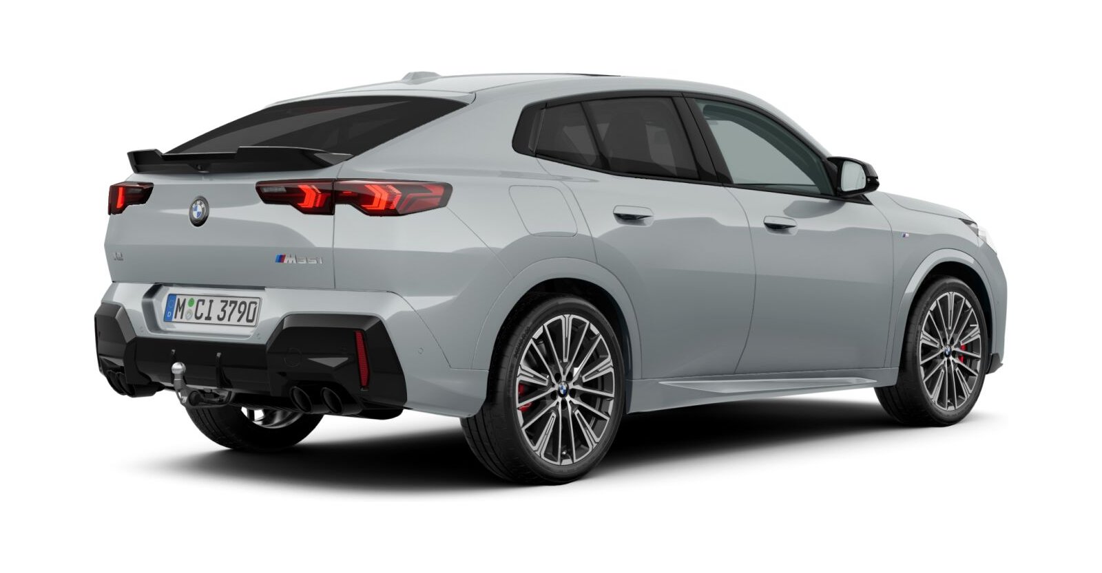 BMW BMW X in Grau von hinten BMW BMW X in Grau von hinten